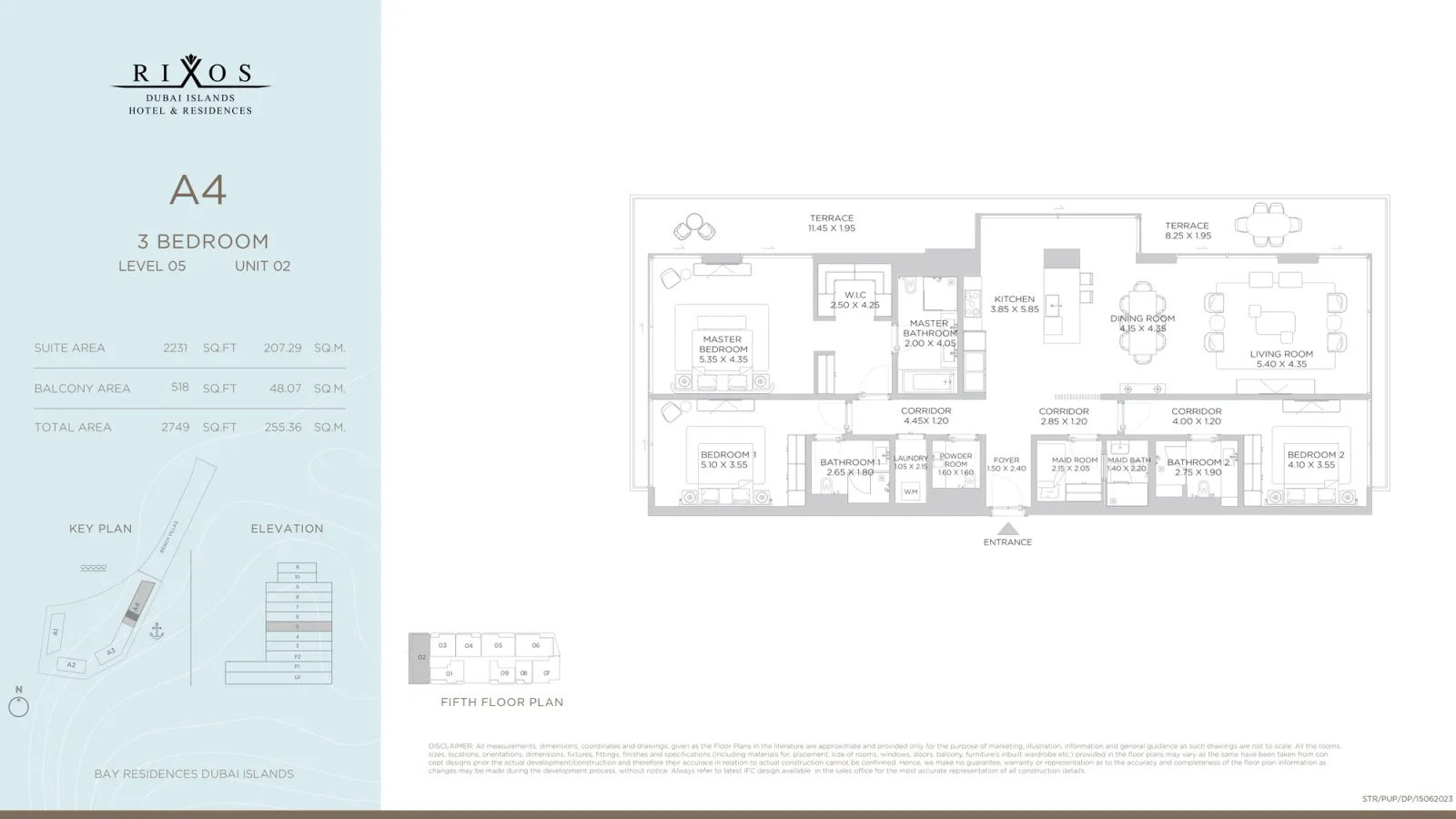 Floor plan for Type 7