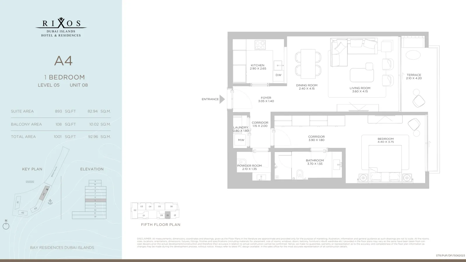 Floor plan for Type 6