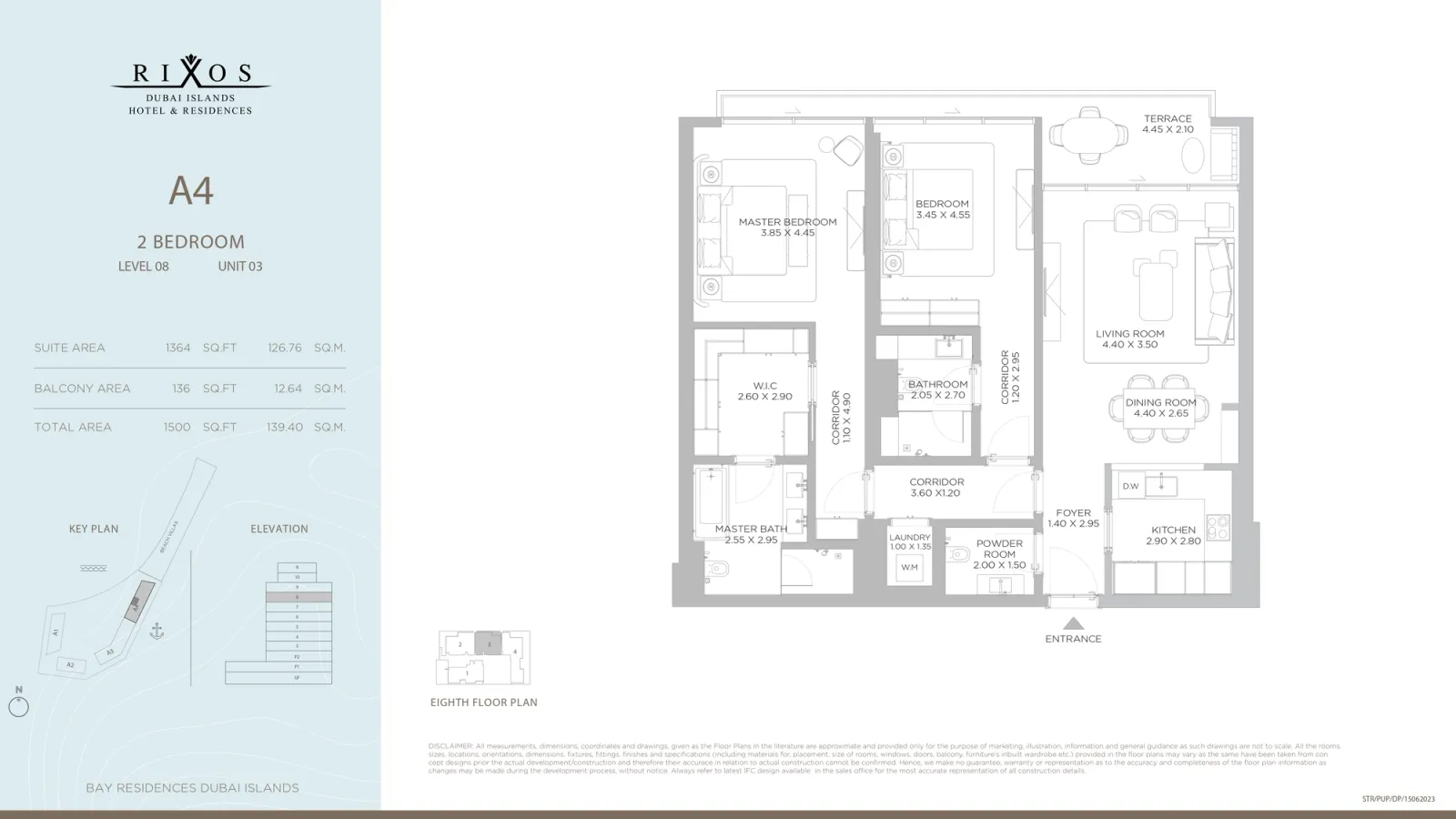 Floor plan for Type 23