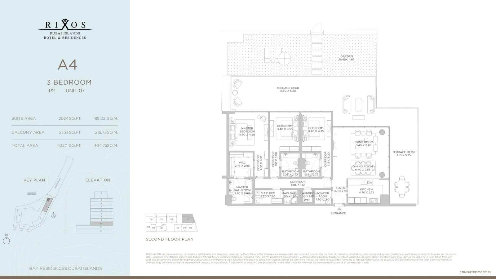 Floor plan for Type 15