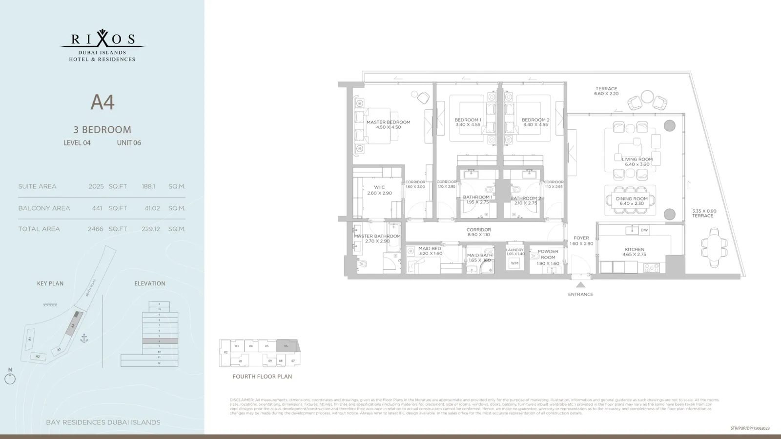 Floor plan for Type 6
