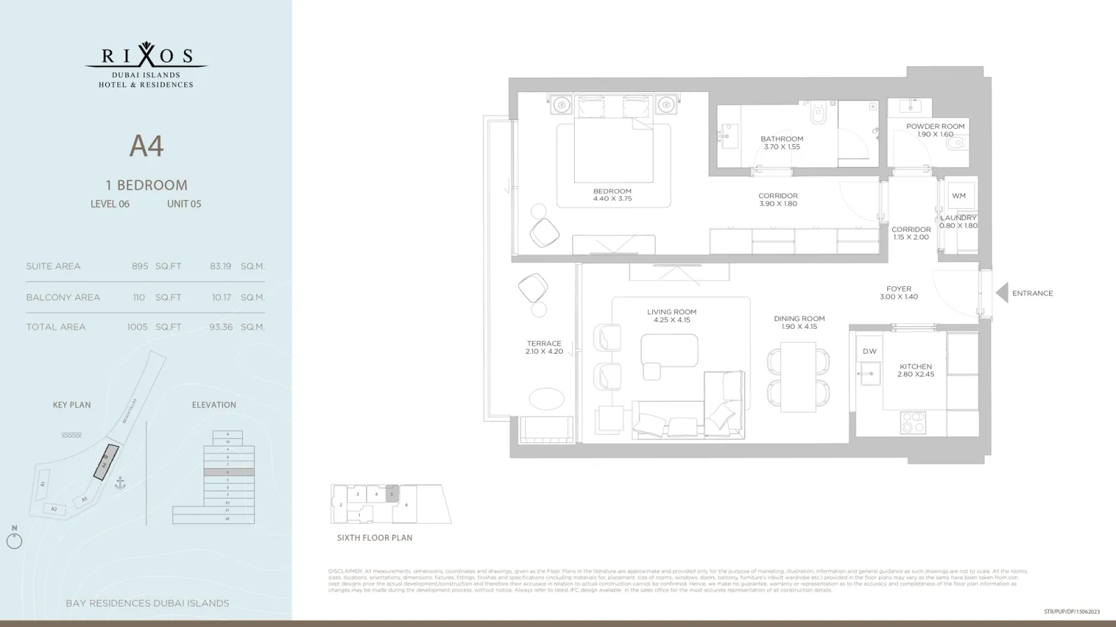 Floor plan for Type 7