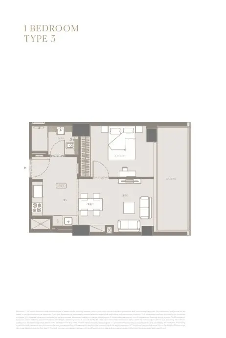 Floor plan for Type 3