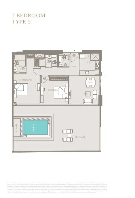 Floor plan for Type 5