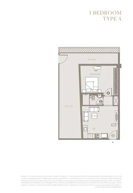Floor plan for Type 4