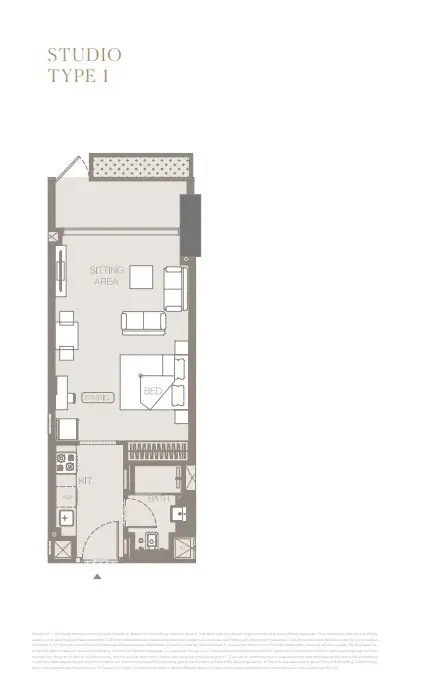Floor plan for Type 1
