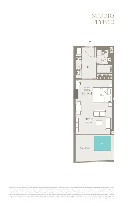 Floor plan for Type 2