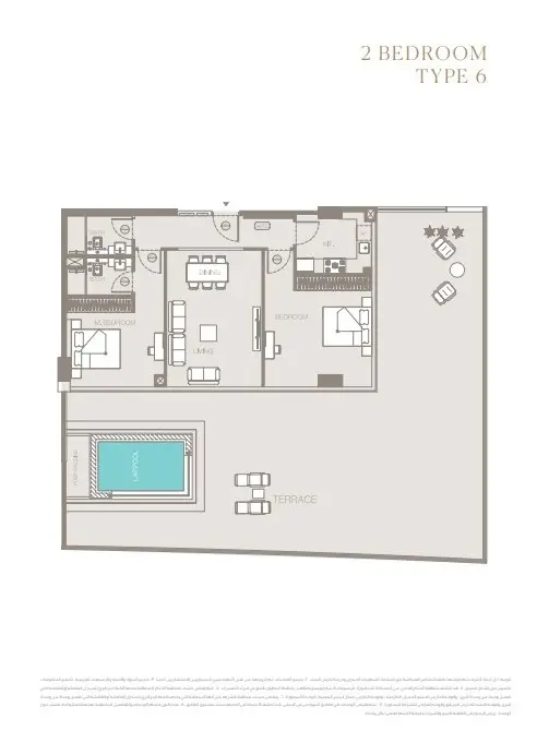 Floor plan for Type 6