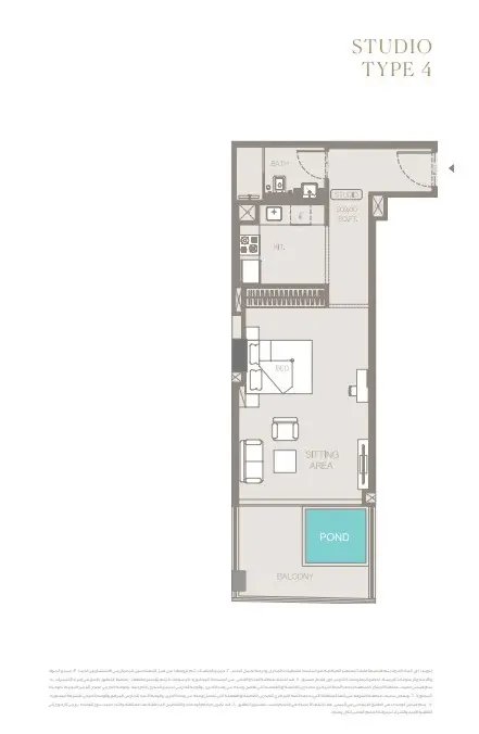 Floor plan for Type 4