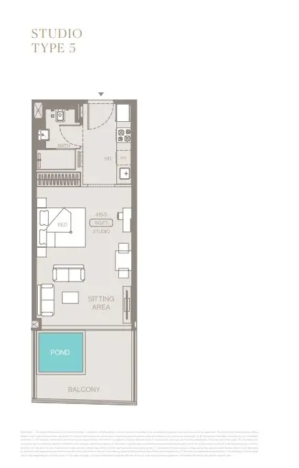 Floor plan for Type 5