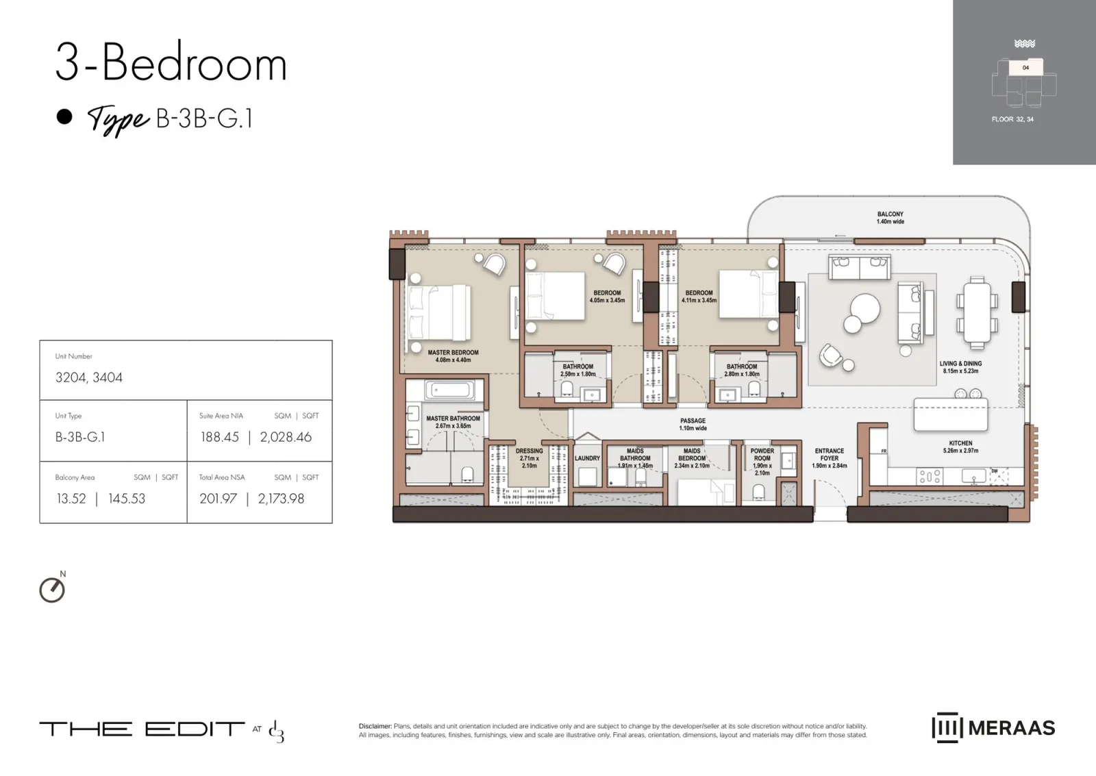 Floor plan for Type G1