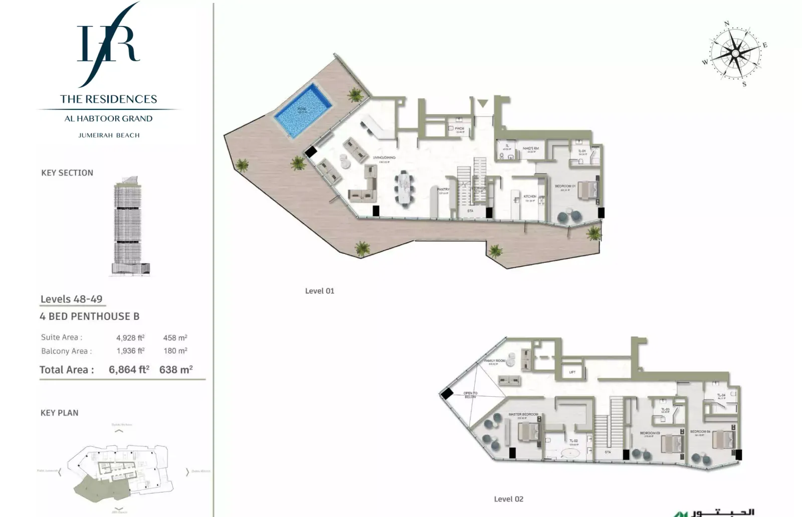 Floor plan for Type B