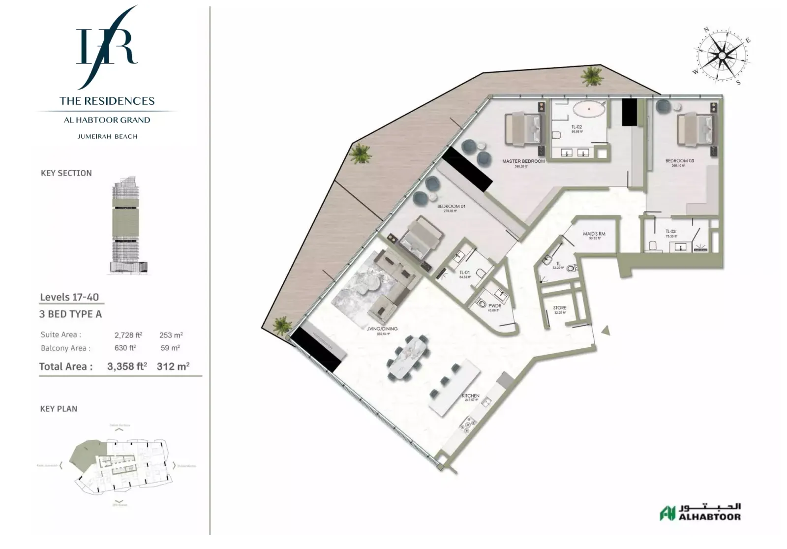 Floor plan for Type A