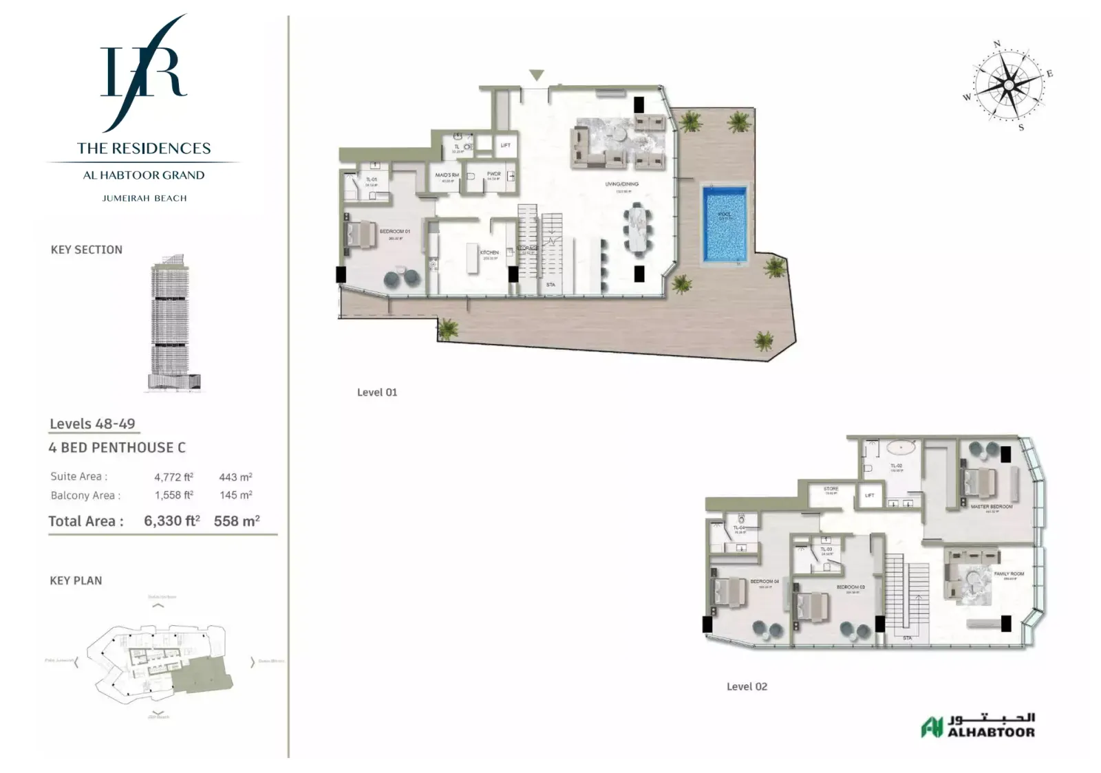 Floor plan for Type C