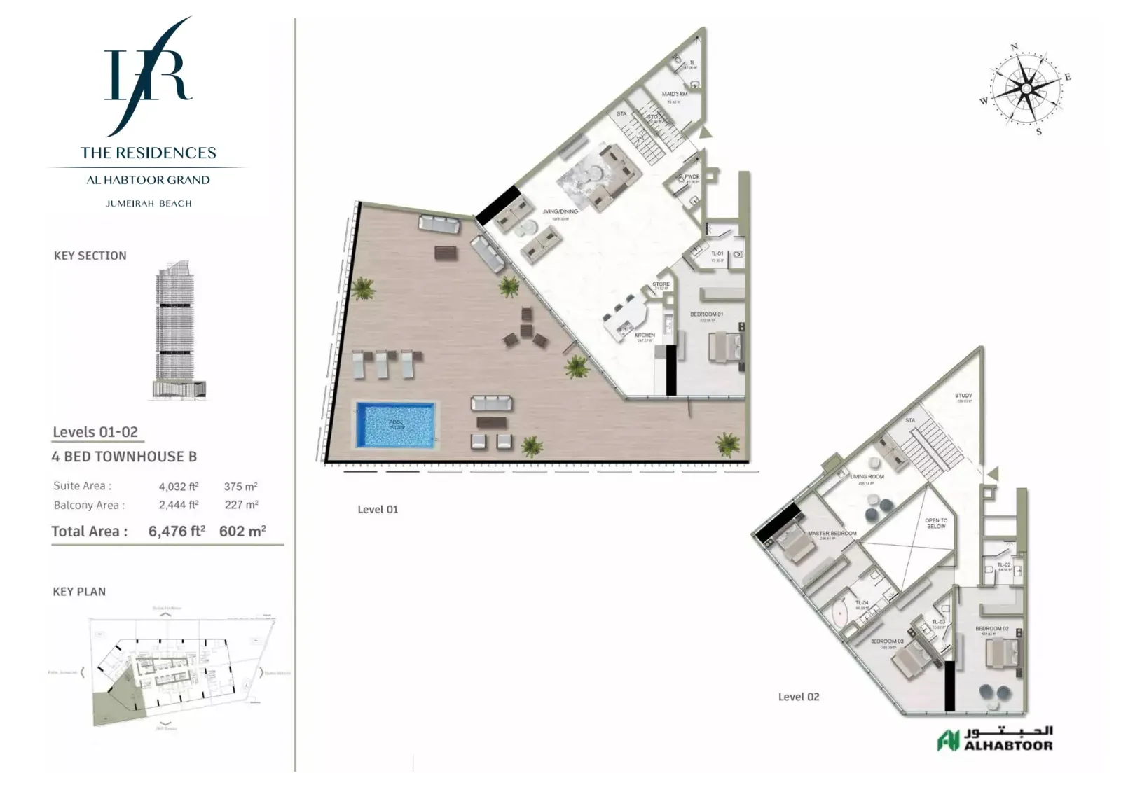 Floor plan for Type B