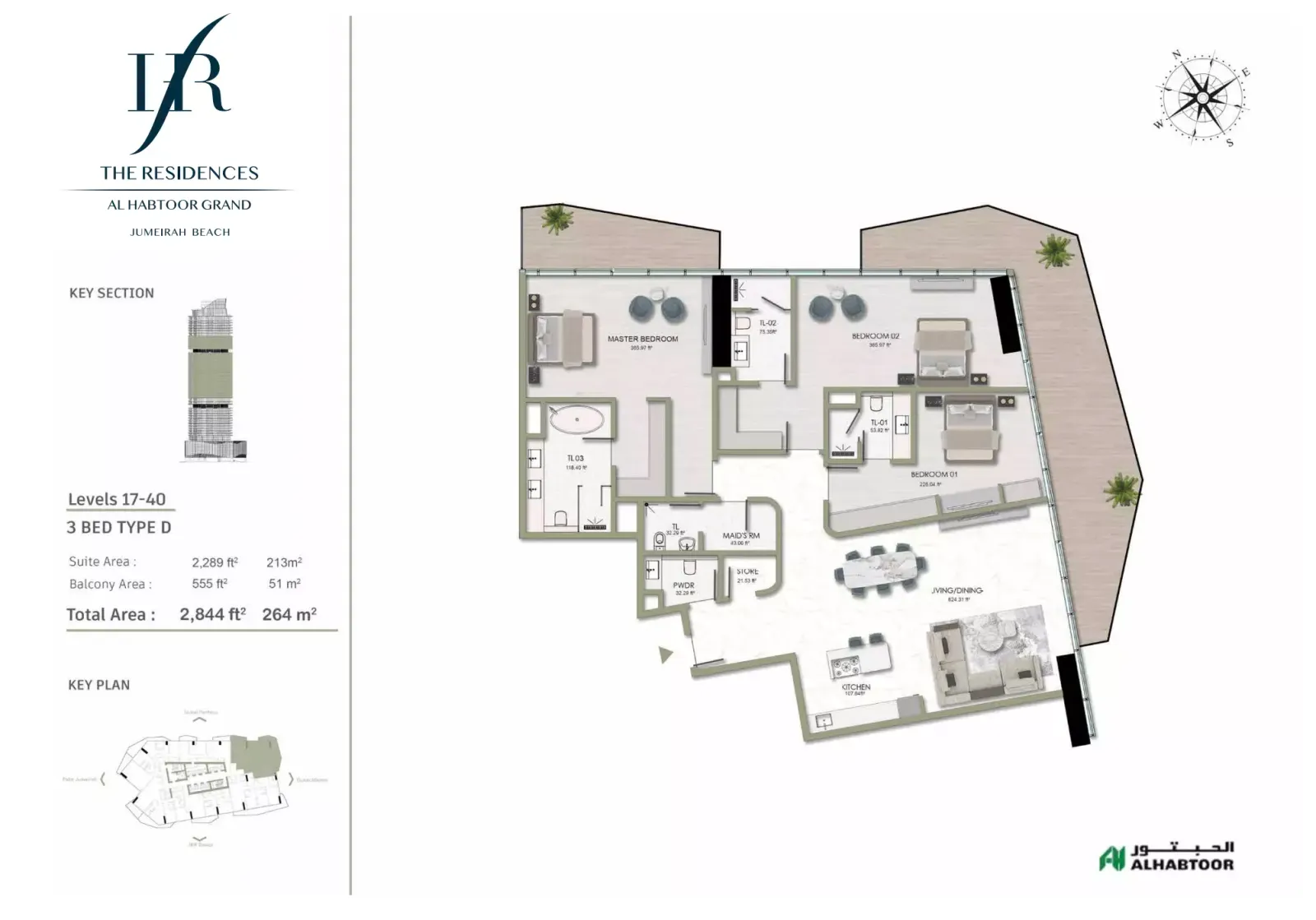 Floor plan for Type D