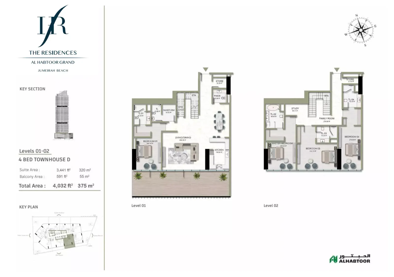 Floor plan for Type D