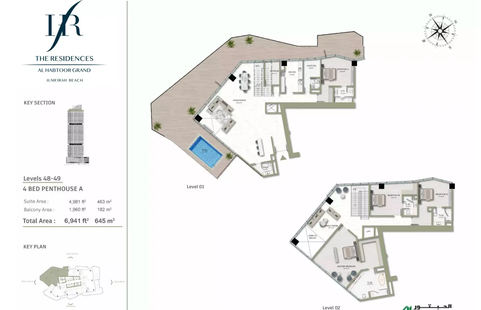 Floor plan for Type A