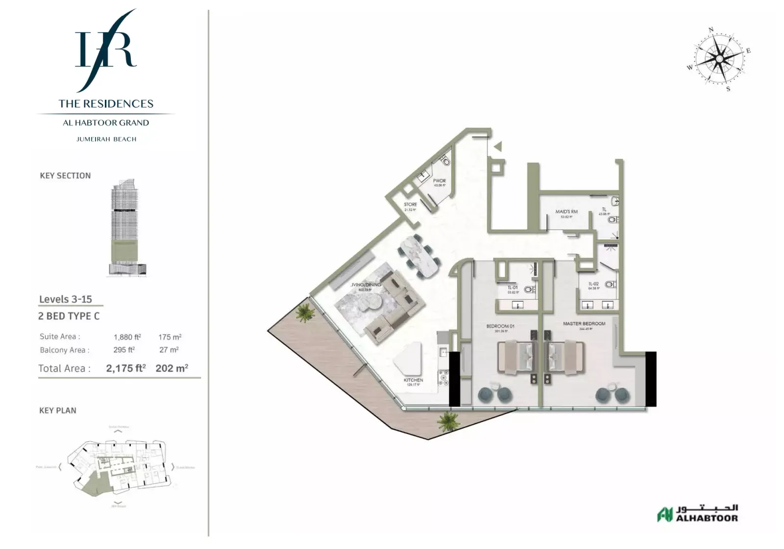 Floor plan for Type C
