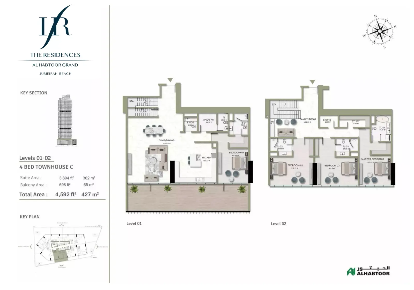 Floor plan for Type C