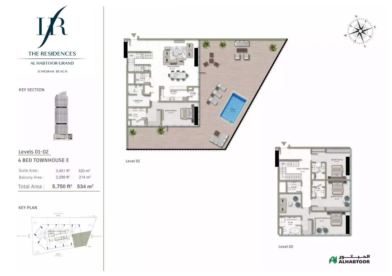 Floor plan for Type E