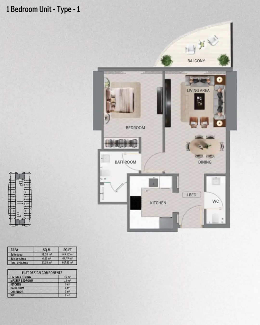 Floor plan for Vision Mercedes-Maybach Ultimate Luxury - Type 1