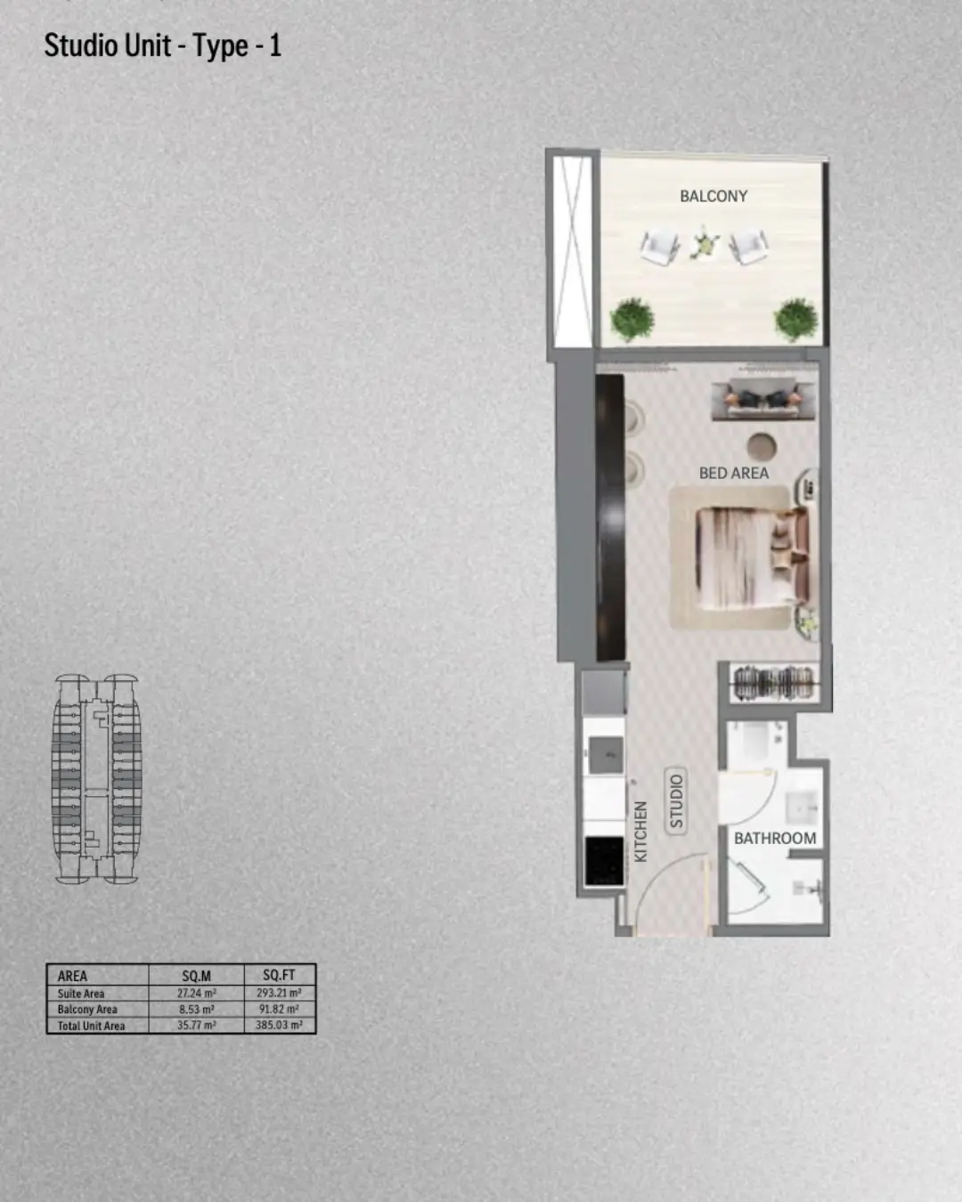 Floor plan for VISION AVTR - Type 1