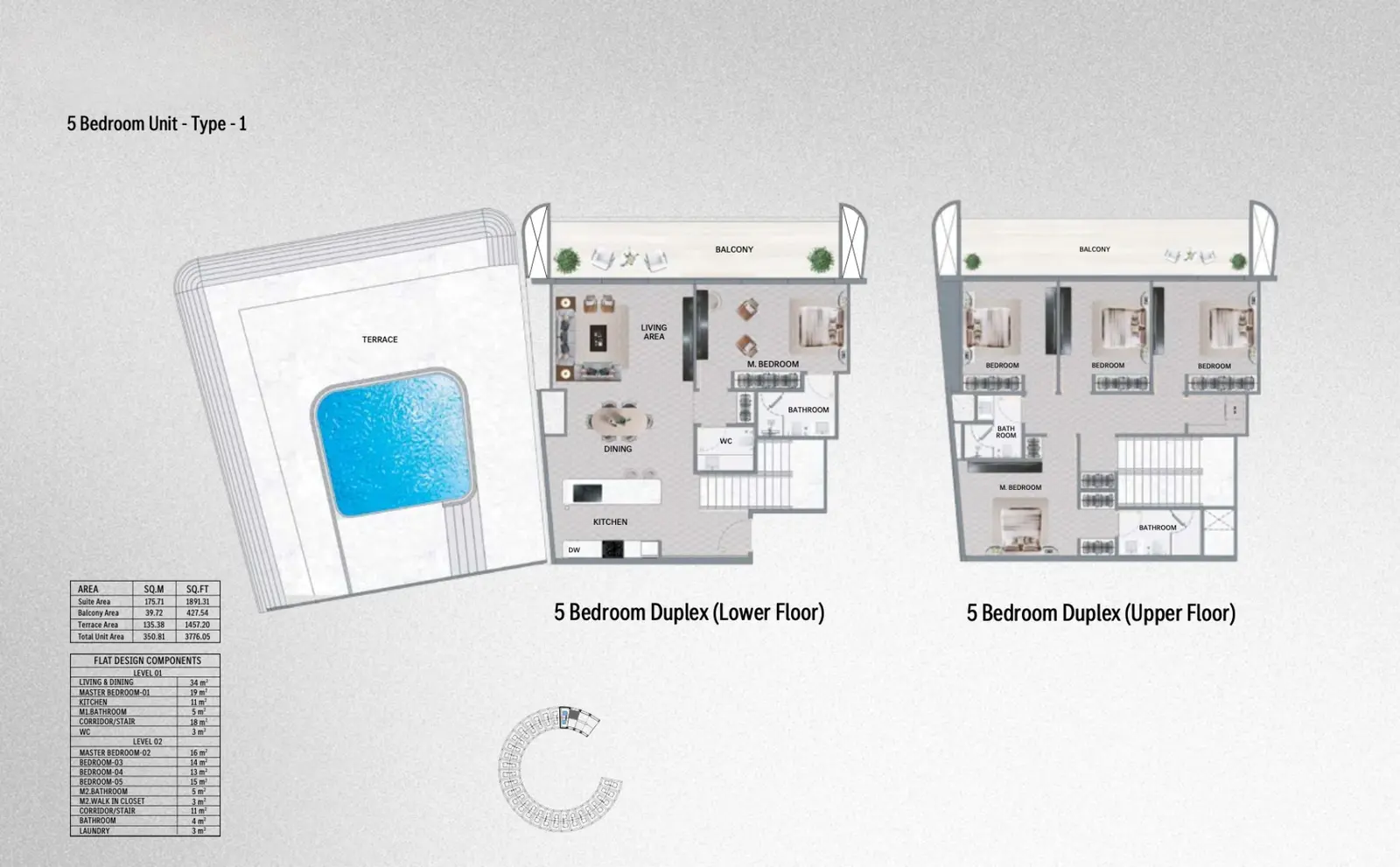 Floor plan for Vision Iconic - Type 1