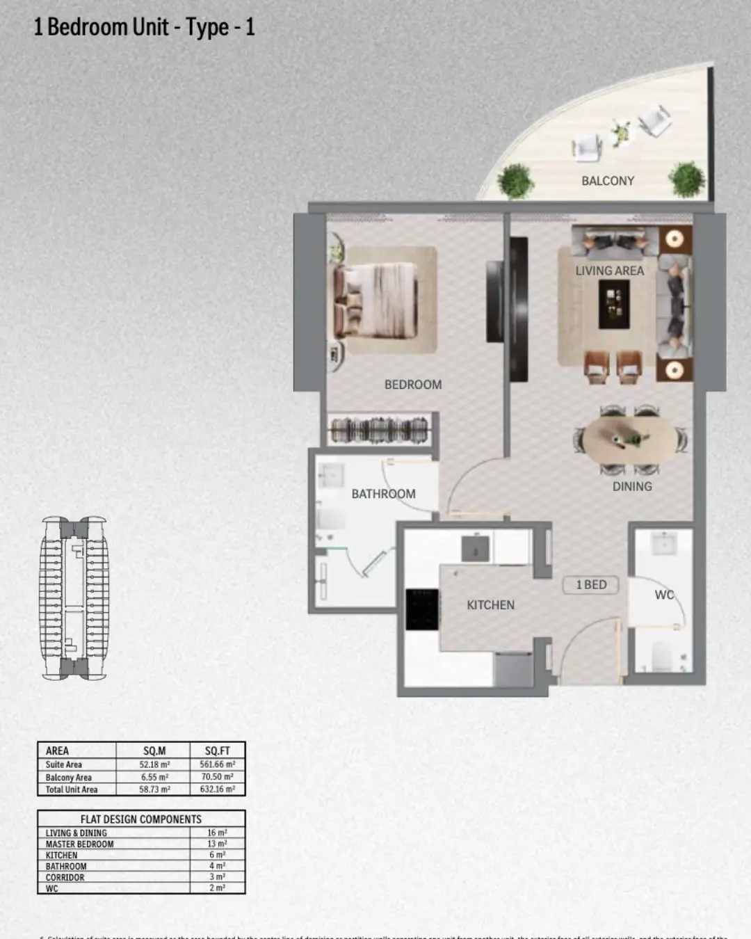 Floor plan for Mercedes-Benz AMG Vision - Type 1