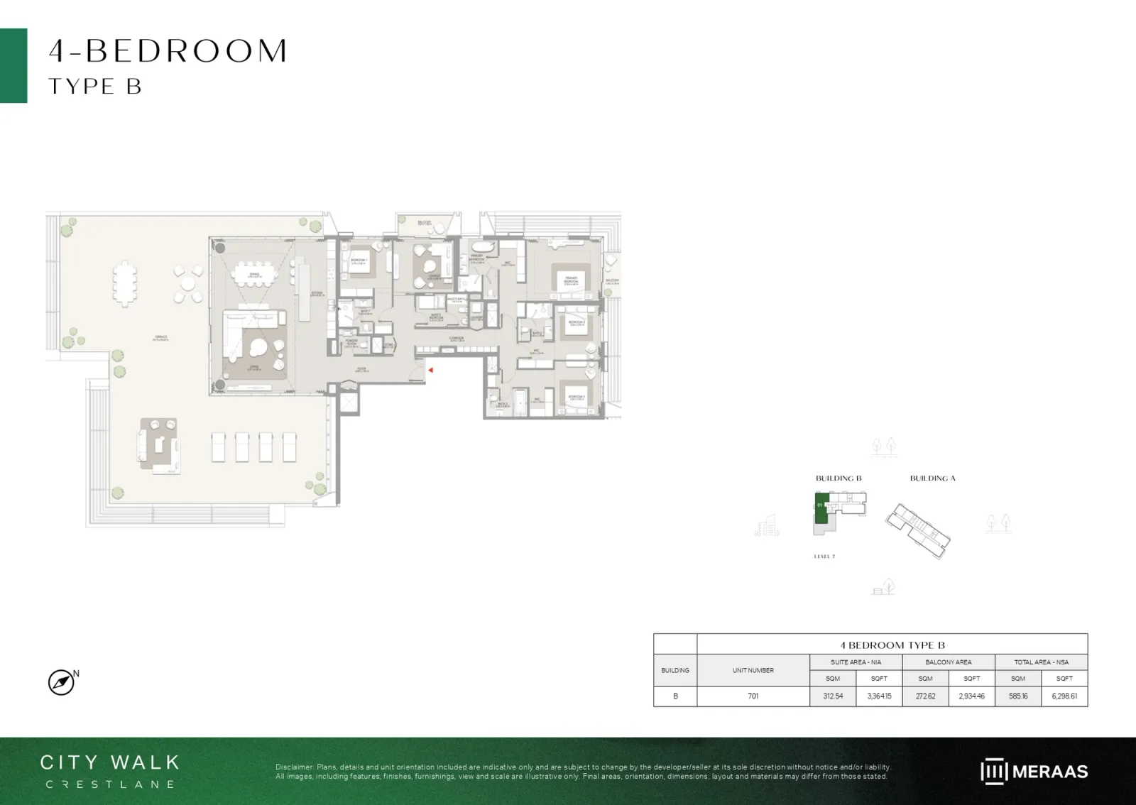 Floor plan for Type B