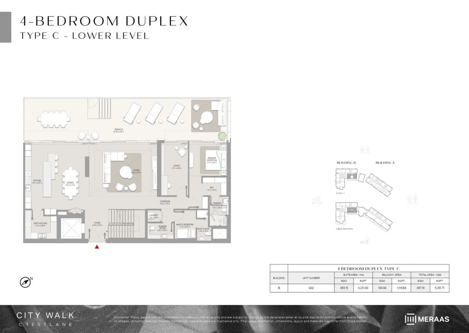 Floor plan for Type C
