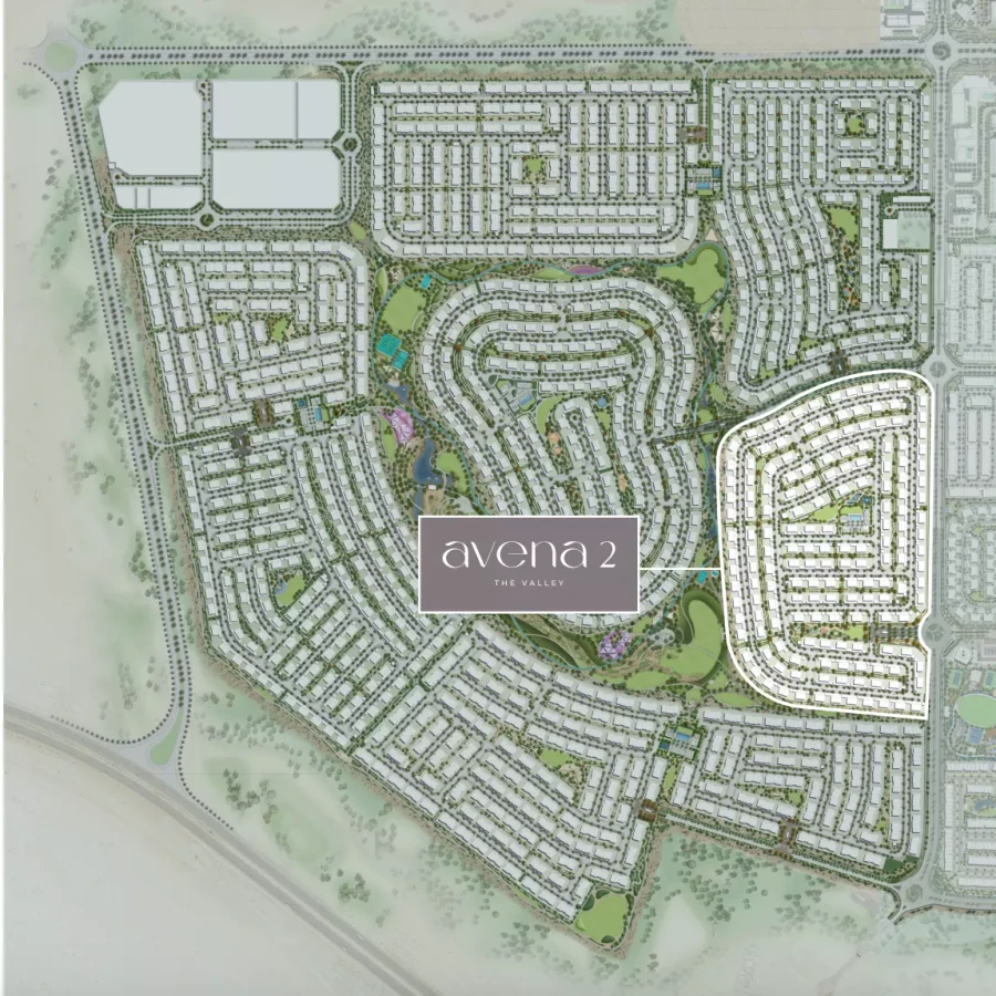 Avena 2 at The Valley master plan