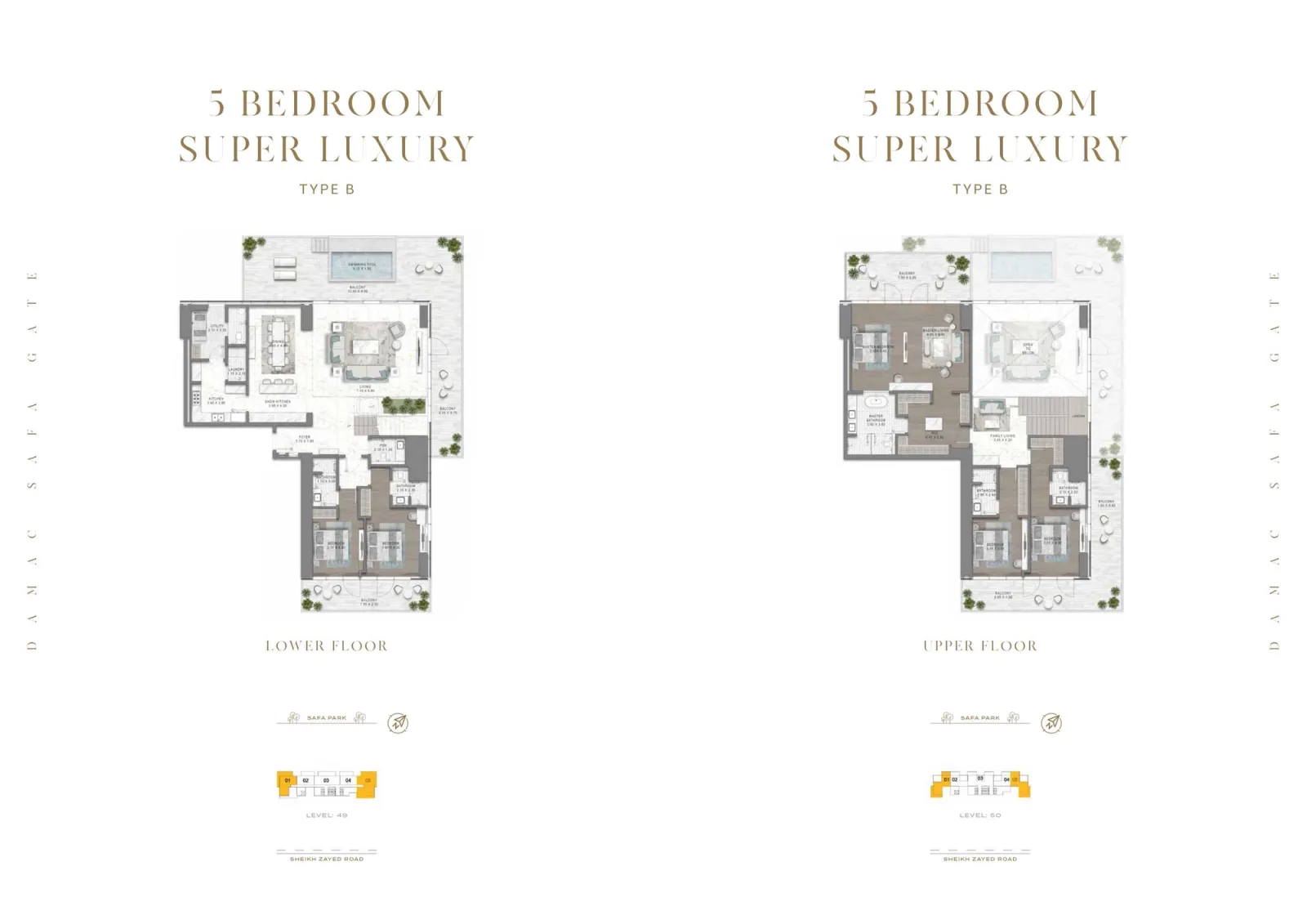 Floor plan for Type B
