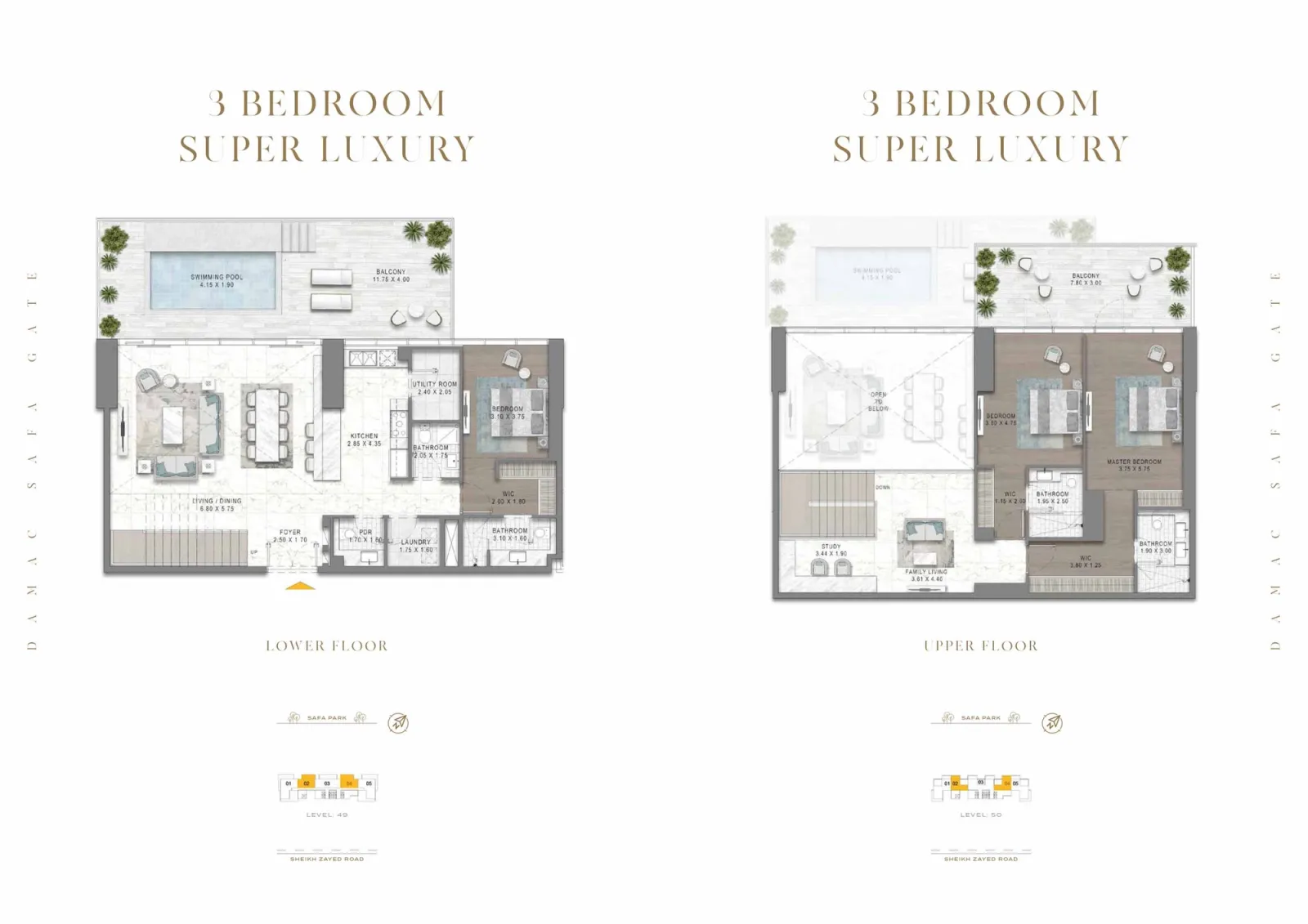 Floor plan for Type A