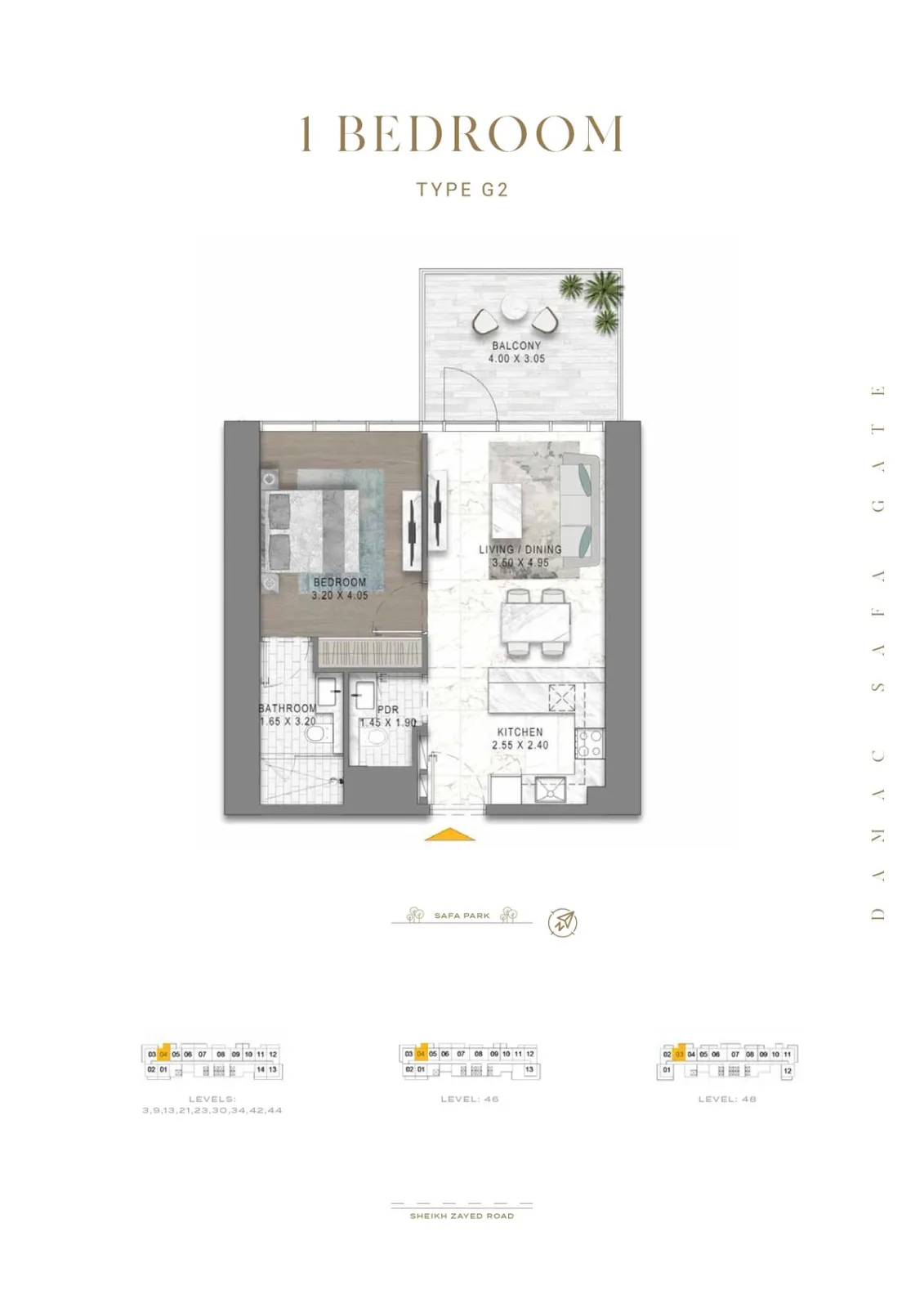 Floor plan for Type G2