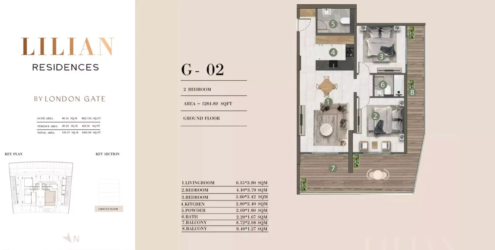 Floor plan for Type G-02