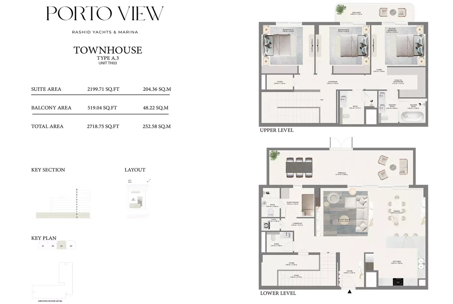 Floor plan for Type A3