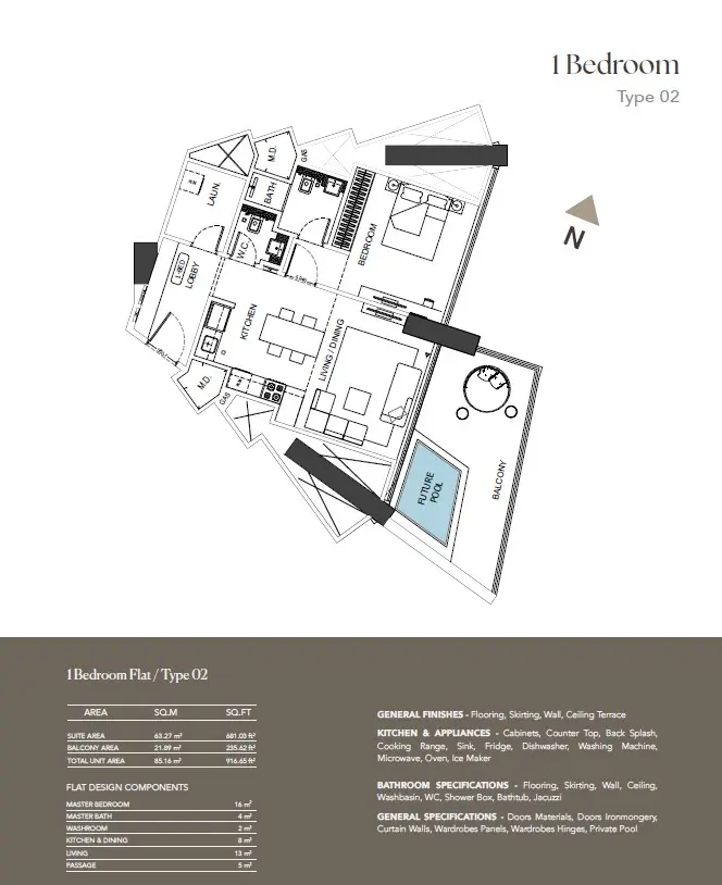 Floor plan for Type 2