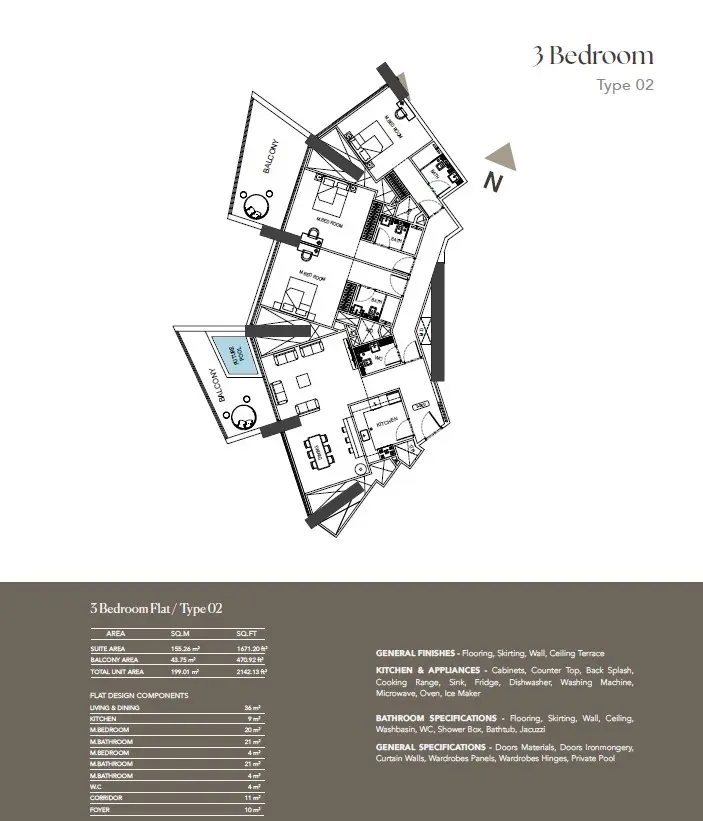 Floor plan for Type 2