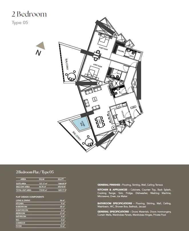 Floor plan for Type 5