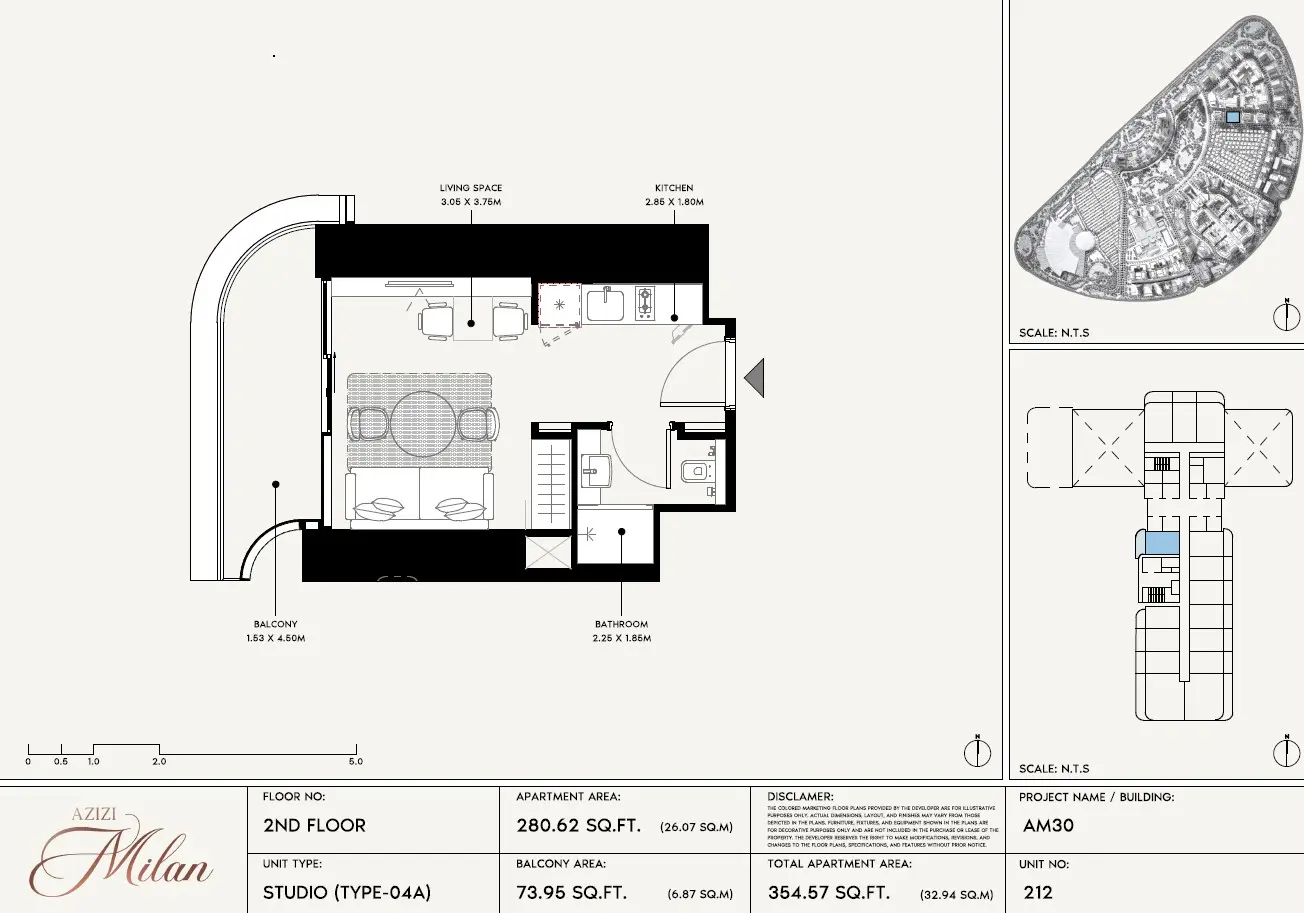 Floor plan for Type 04A