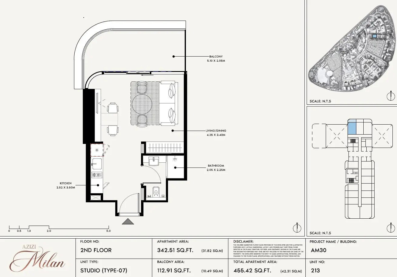 Floor plan for Type 07