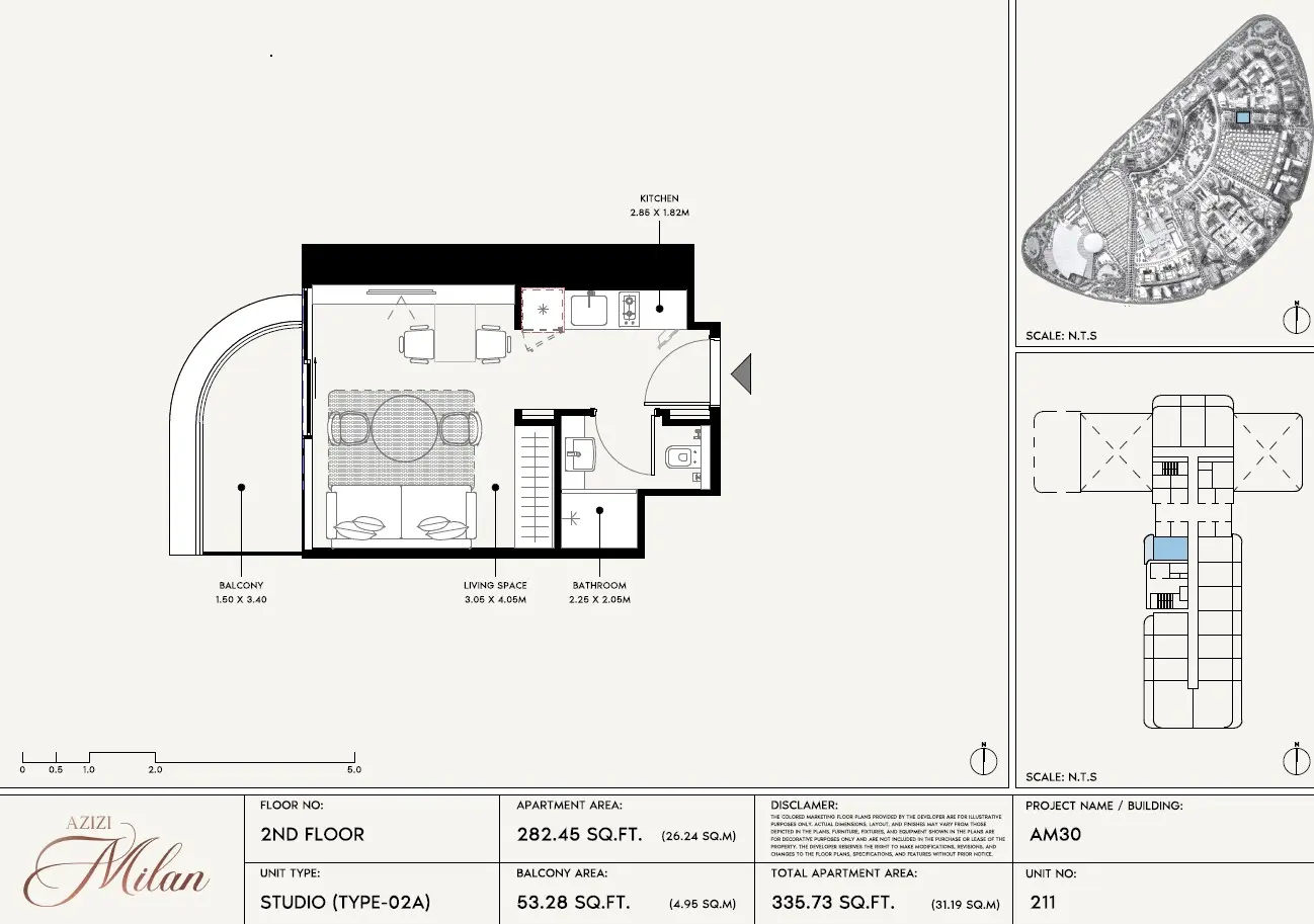 Floor plan for Type 02A