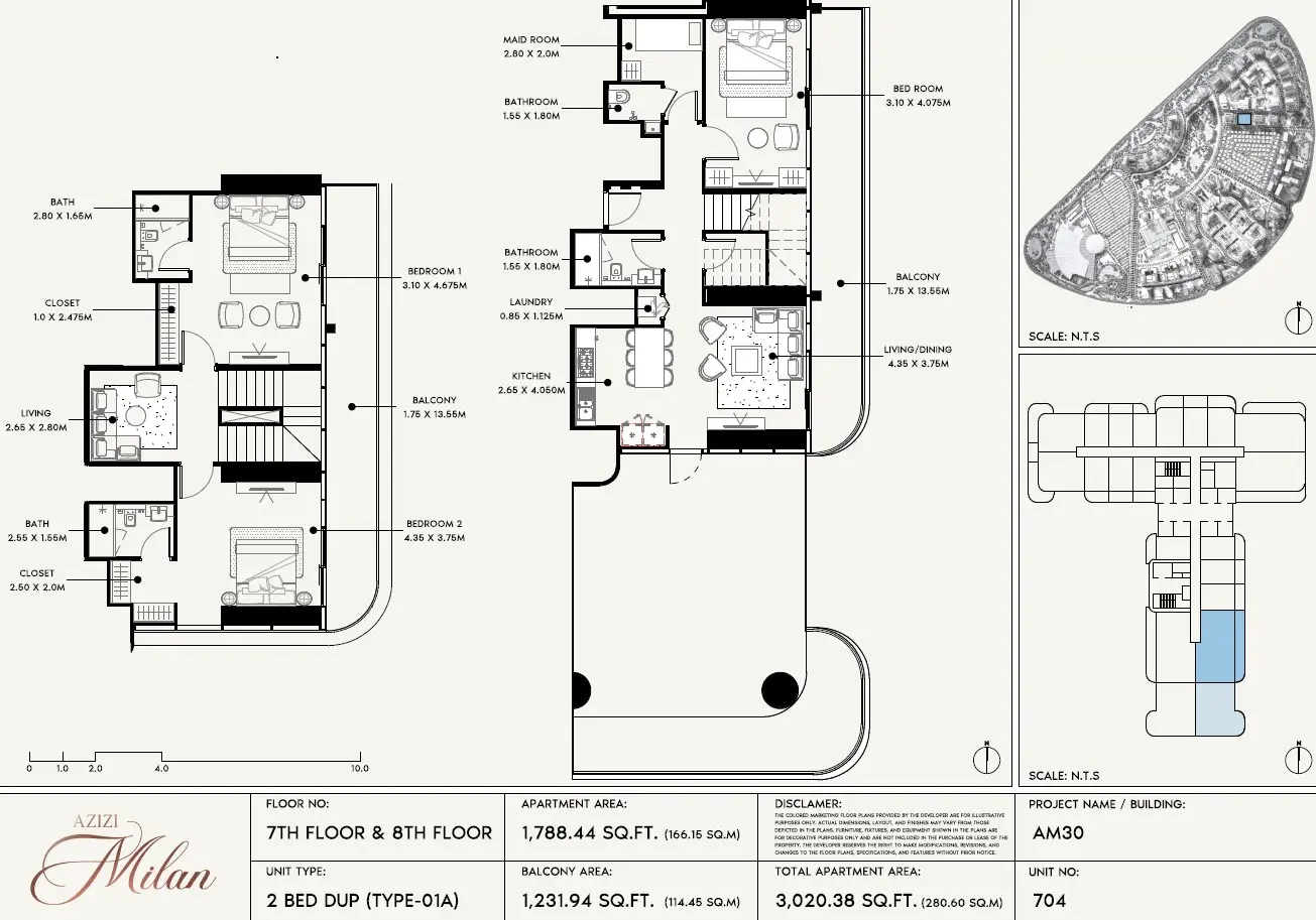 Floor plan for Type 01A