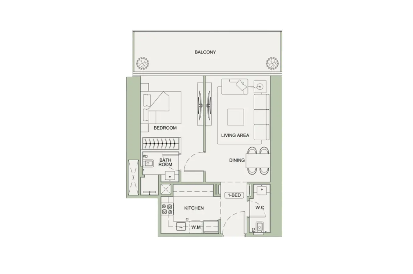 Floor plan for Type 02