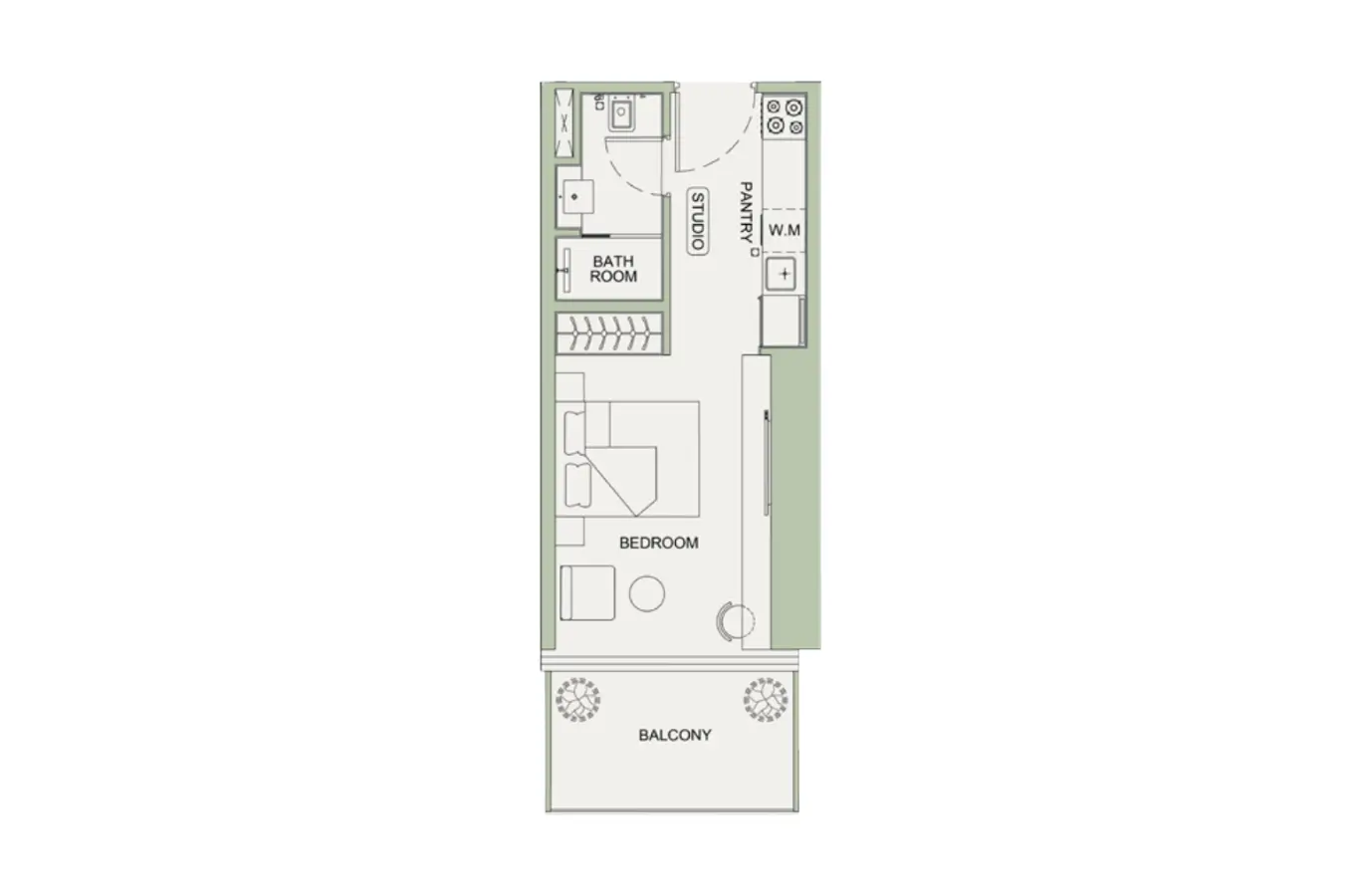 Floor plan for Type 02