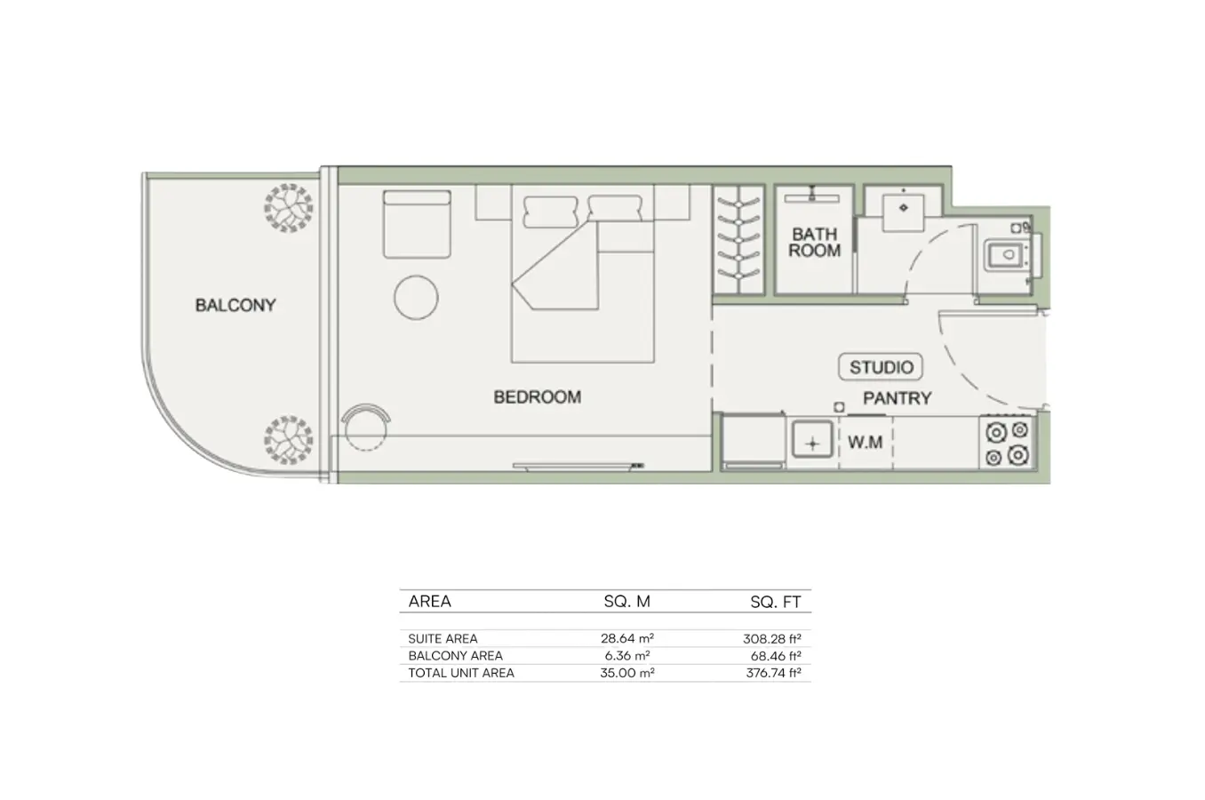 Floor plan for Type 04