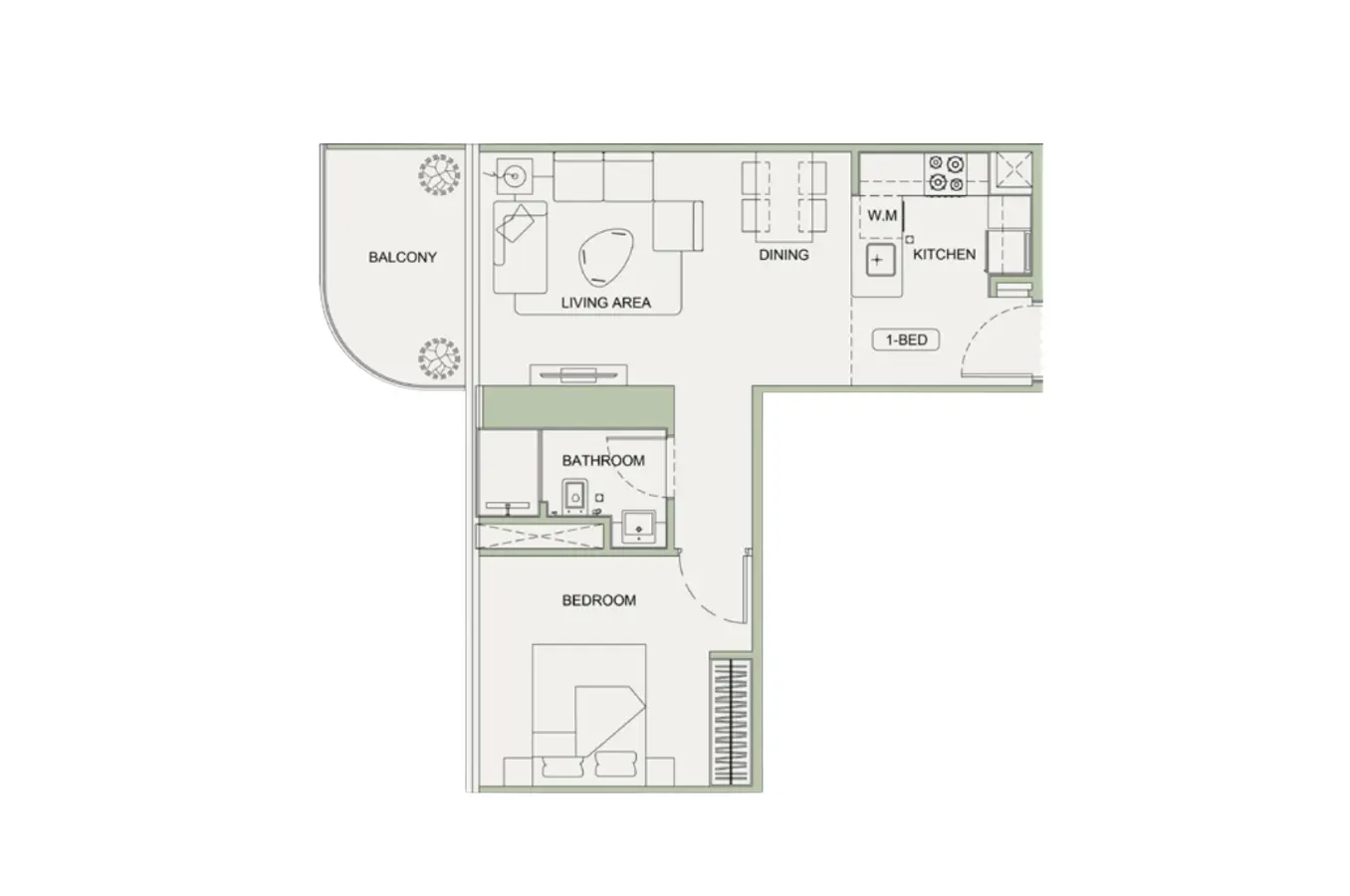 Floor plan for Type 02