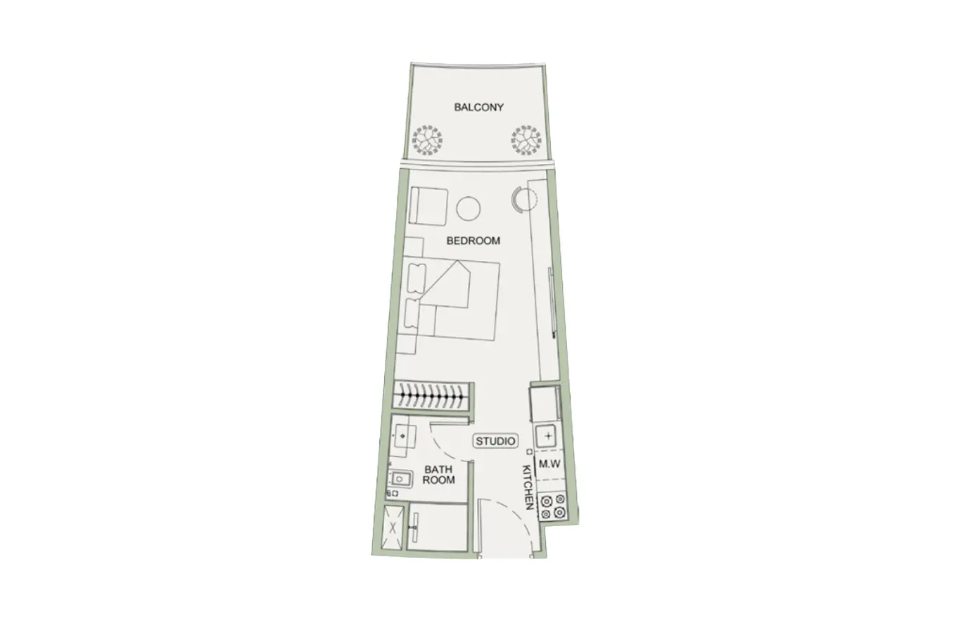 Floor plan for Type 03