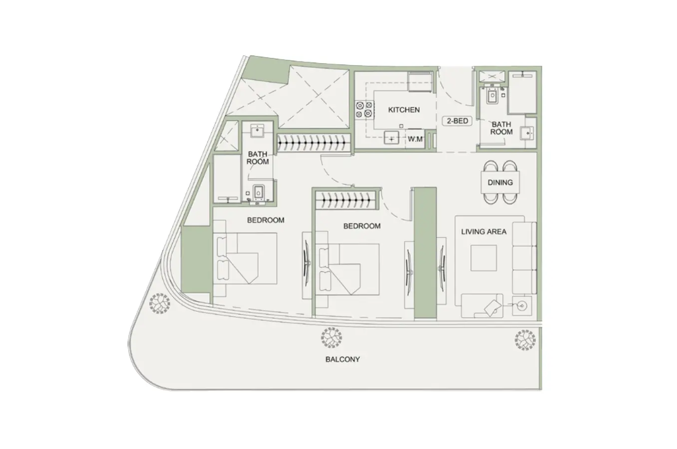 Floor plan for Type 04